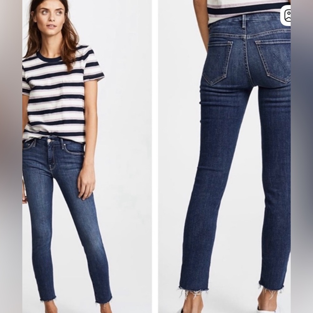 Mother The Ankle Fray Girl Crush jeans sz 27